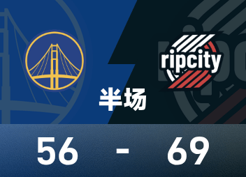 Medio tiempo de la NBA: Yang Hansen acertó 0 de 1 tiros, tuvo 1 rebote y 1 error, Curry anotó 24 puntos con 5 triples, Trail Blazers 69-56 Warriors