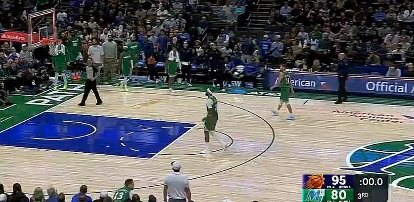 ¡Más flores! Cinco jugadores de los Suns anotaron cifras dobles, liderando el camino con 15 puntos en el tercer cuarto.