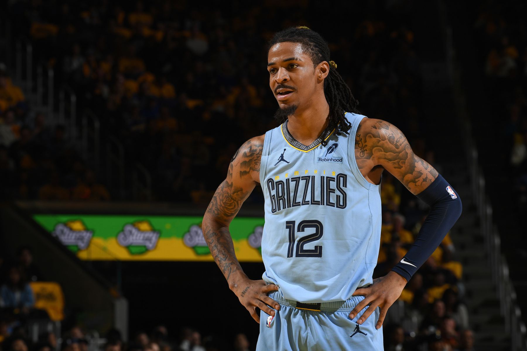 ¡Descenso! Morant solo hizo 25 tiros en los últimos 5 juegos, pero cometió 29 errores