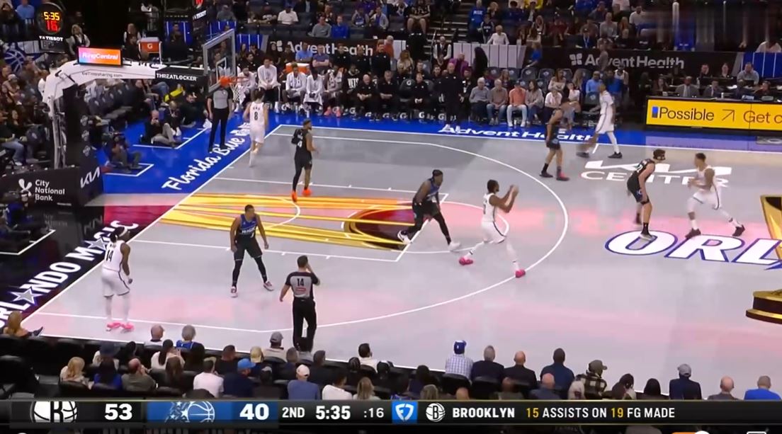 Tres jugadores del Magic anotaron cifras dobles en el entretiempo y Wagner Jr. anotó 12 puntos para ayudar al equipo a reducir la diferencia de puntos.