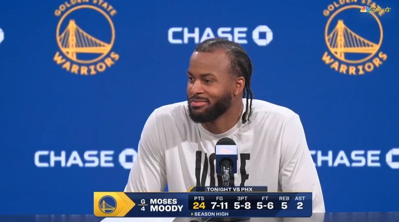 Moody habla de no estar en el once titular: No todo saldrá según lo planeado, pero siempre estoy listo