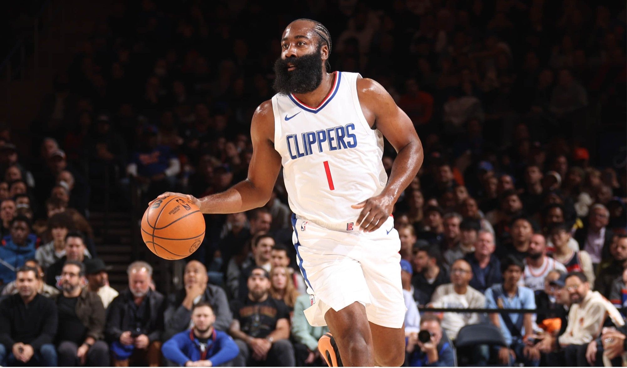 ¡Rompiendo múltiples récords! Harden anotó más de 40 triples-dobles, el primero en la historia de los Clippers
