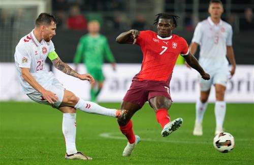 Suiza vs Dinamarca