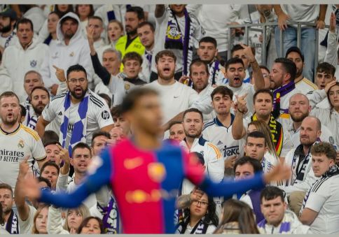 ¡Cierra tu cara y ábrela! Antes del derbi nacional, Yamal publicó una foto del festejo del Real Madrid por 4-0 del Barcelona