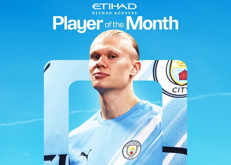 ¡6 goles en 5 partidos! Funcionario del Manchester City: Haaland fue elegido jugador del mes de octubre