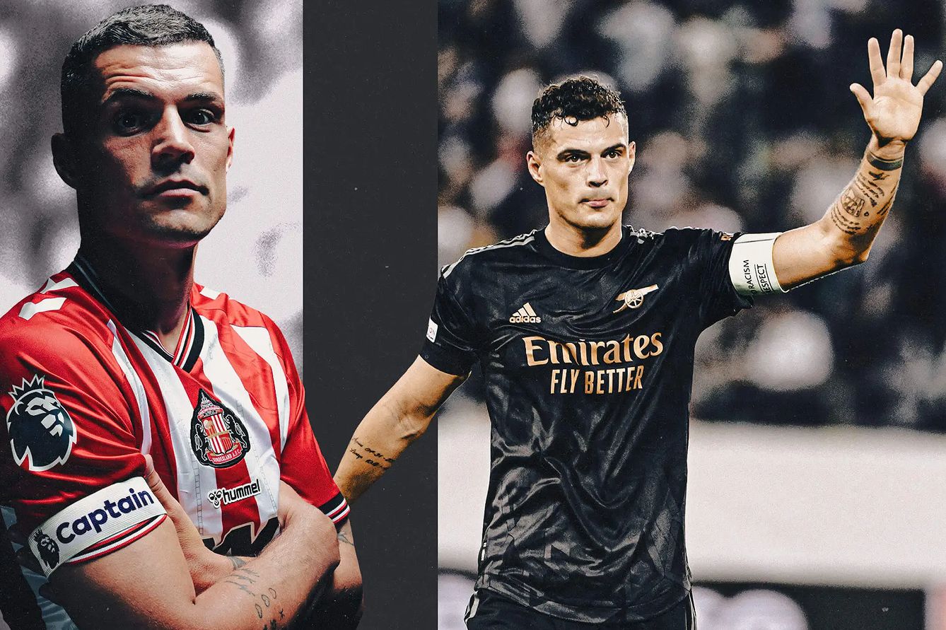 Xhaka: Arteta me cambió por completo y mi paso por el Arsenal significó mucho para mí