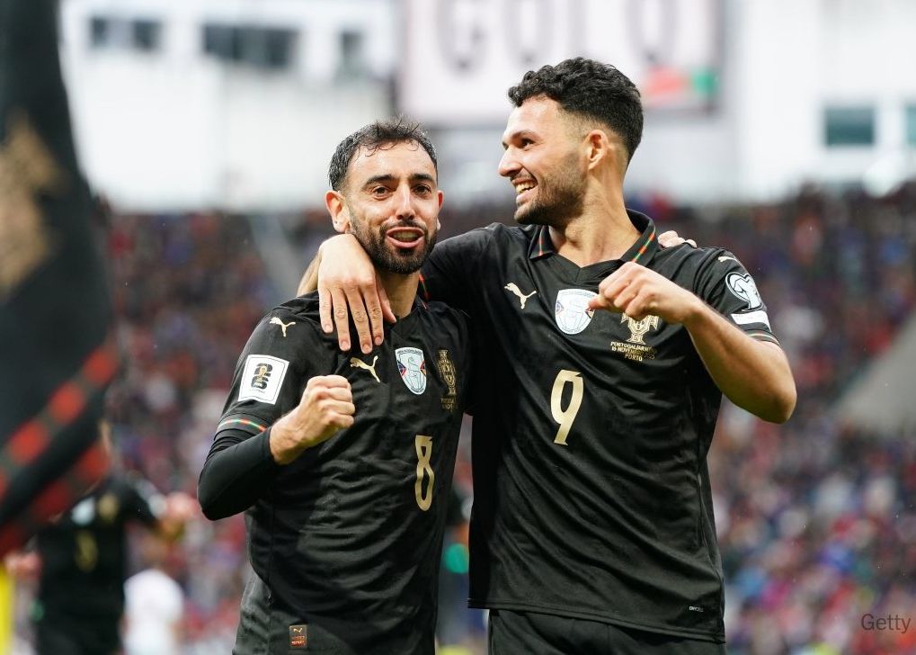 Estadísticas completas del partido entre Portugal y Armenia: índice de regate 76-24, puntuación de goles 26-3