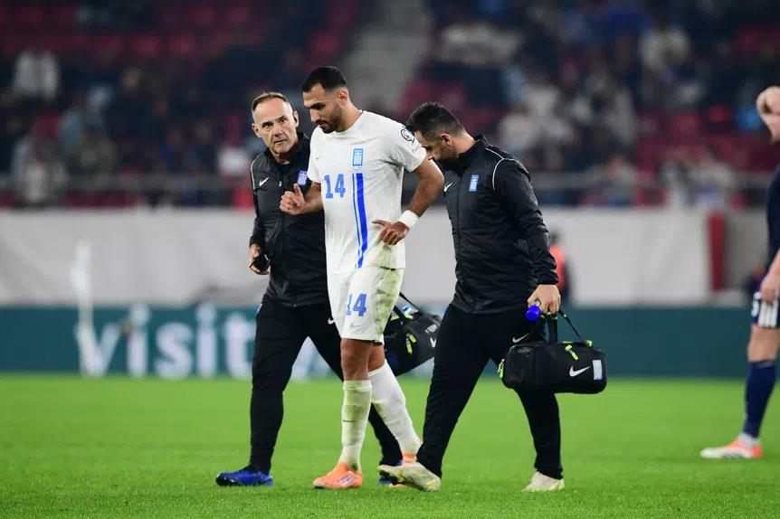Medios portugueses: Pavlidis se retiró de la selección griega por lesión y se perderá el partido contra Bielorrusia