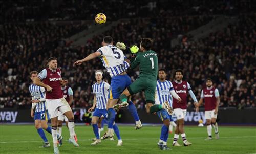 West Ham United contra Brighton