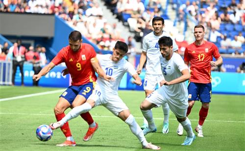 Uzbekistán U23 vs España U23