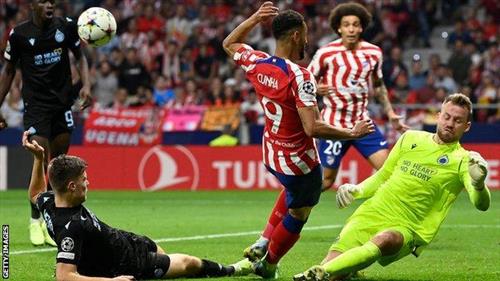 Atlético de Madrid vs Club Brujas