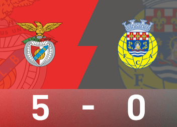 Informe del partido de la Superliga portuguesa: Hat-trick de Pavlidis, Benfica venció al Aroka por 5-0