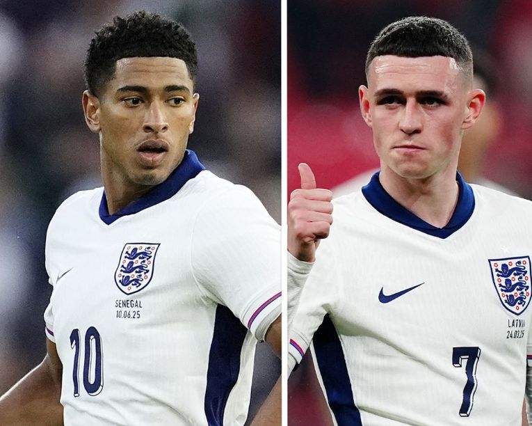 Sky Sports: Inglaterra anunciará el equipo el viernes y se prestará atención a si Bellin y Foden pueden regresar.