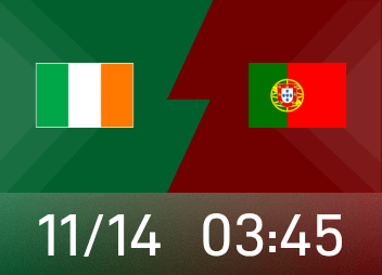 Avance del Mundial: Portugal avanzará al Mundial si gana, Irlanda luchará contra todo pronóstico