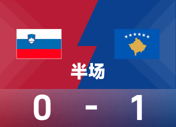 Antes del descanso del Mundial: Aslani marcó con un gol, Kosovo 1-0 Eslovenia